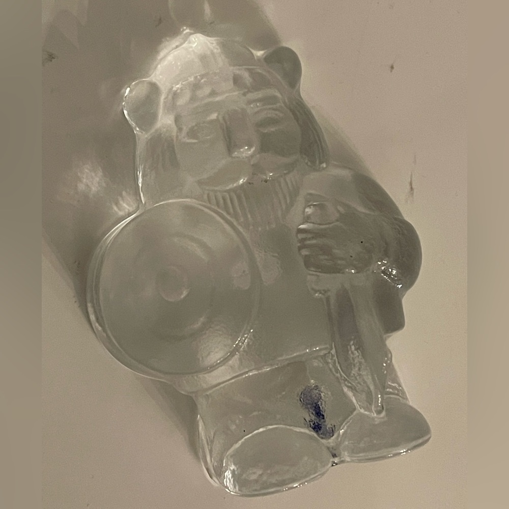 Rare Glass Viking figurine from Magnor Norway